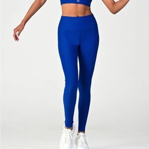 Vetchy Absolute+ High Rise Performance Leggings Cobalt Blue Size Small NWT